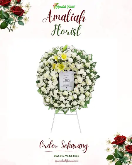 Krans Bunga Duka Tambak Wedi